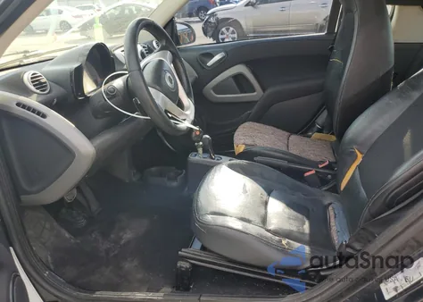 2012 Smart Fortwo Pure из США, поврежденный, VIN WMEEJ3BA7CK549960